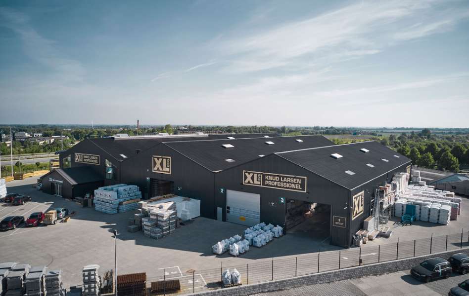 Trælast-ekspert beklæder sit byggeri med stålprofiler, XL-BYG Knud Larsen Professionel Roskilde, Gammel Marbjergvej 20, 4000 Roskilde